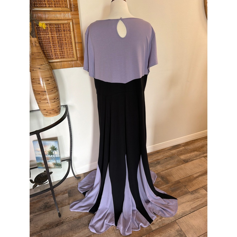 Disney The Little Mermaid Ursula Purple Maxi Dress 3X - Picture 6 of 12